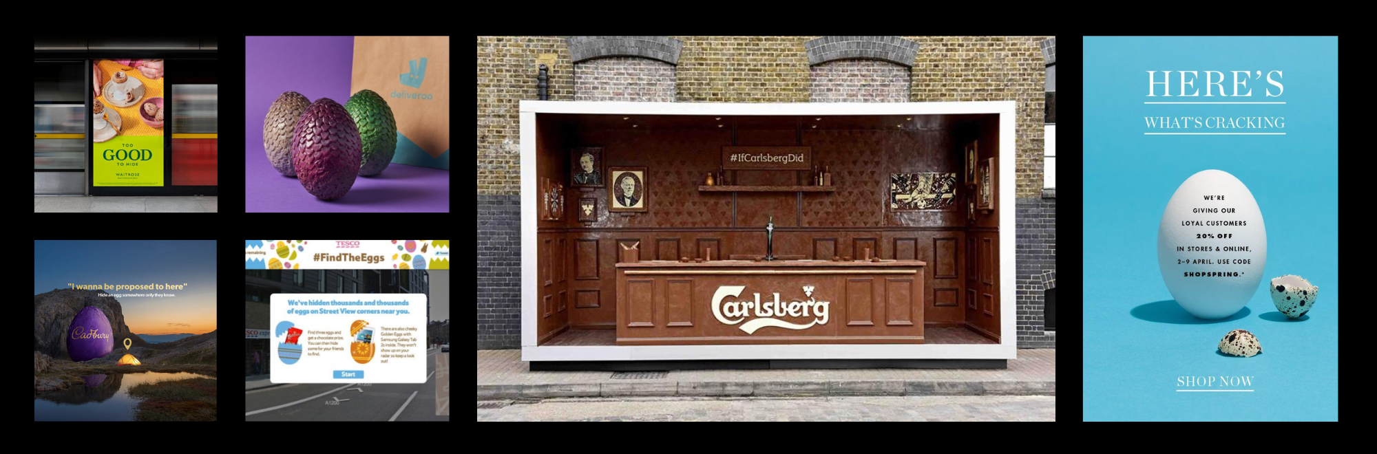 A feast of easter creativity from Cadbury to Carlsberg