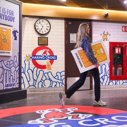 Absolut Vodka celebrates a long standing artist collaboration with ‘Haring Cross’