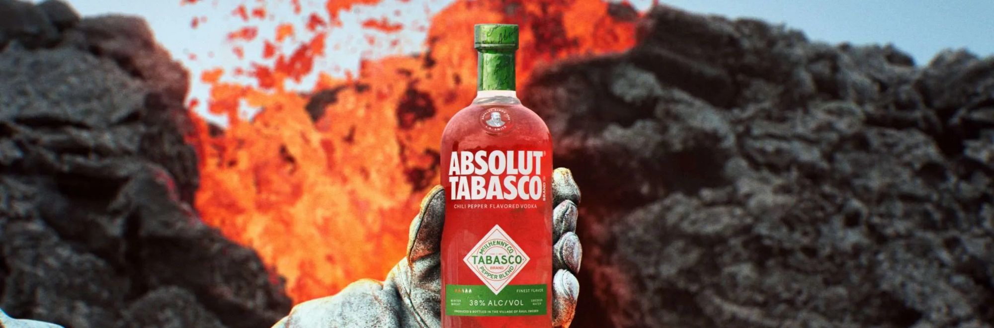 Absolut x Tabasco embraces synaesthetic imagery