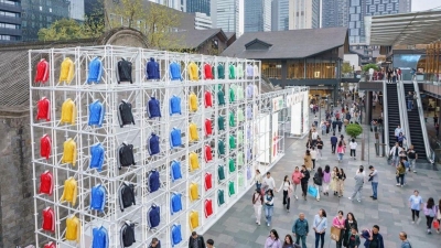 Up Next: Adidas Originals’ installation bridges experiential, billboard advertising, and art