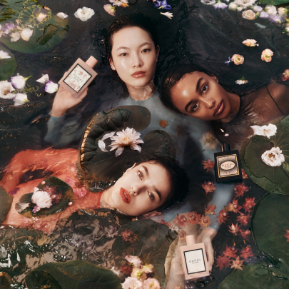 Admiring the artistry of Gucci’s new Bloom perfume campaign