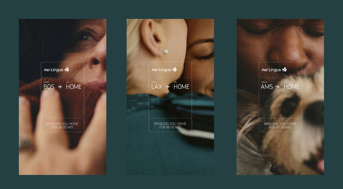 Aer Lingus collage