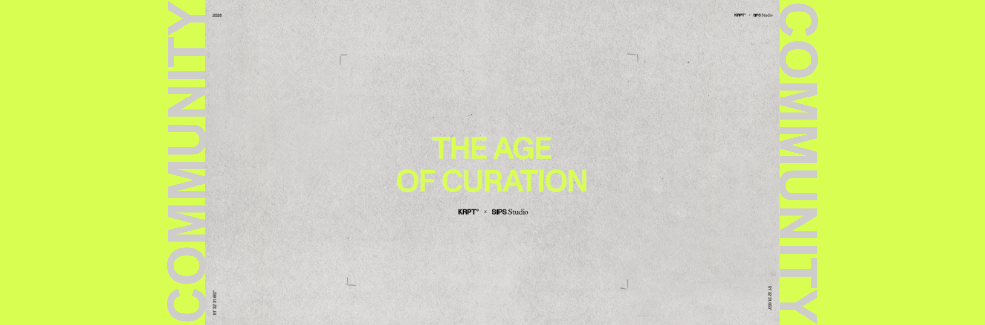 Age of Curation: "Community can no longer be an afterthought" says KRPT's Mitun Thaker