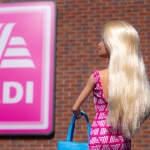 Aldi turns pink to celebrate the launch of the Barbie® Aldimania Dreamland™ doll