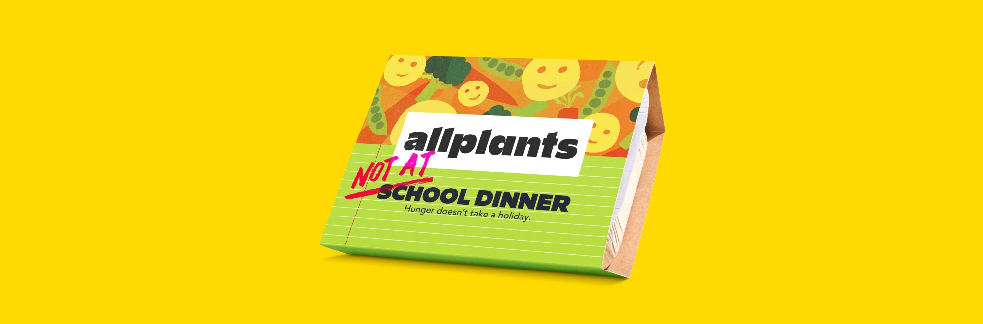 allplants & Uncommon help feed hungry kids with (Not at) School Dinners during half term