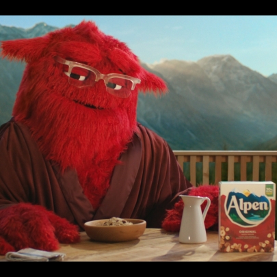 Alpen hops on the mascot trend