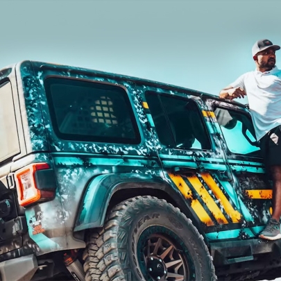 An adventurous ad from Jeep celebrating its fearless fanbase