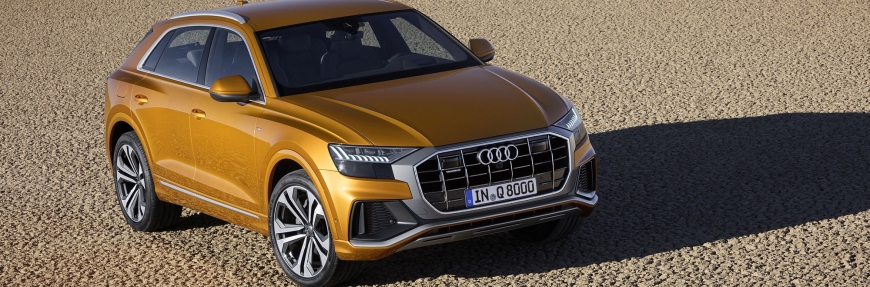Audi makes a performance out of unveiling the Q8