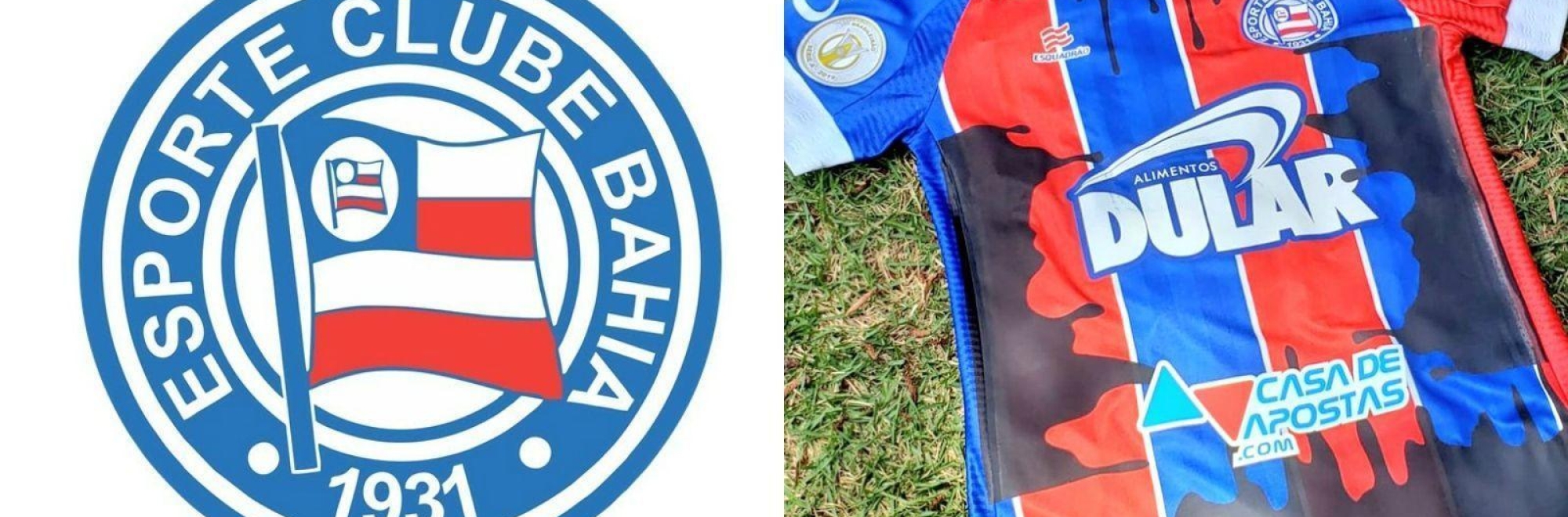 Bahia footballers wear oil-stained kit to raise awareness of environmental catastrophe