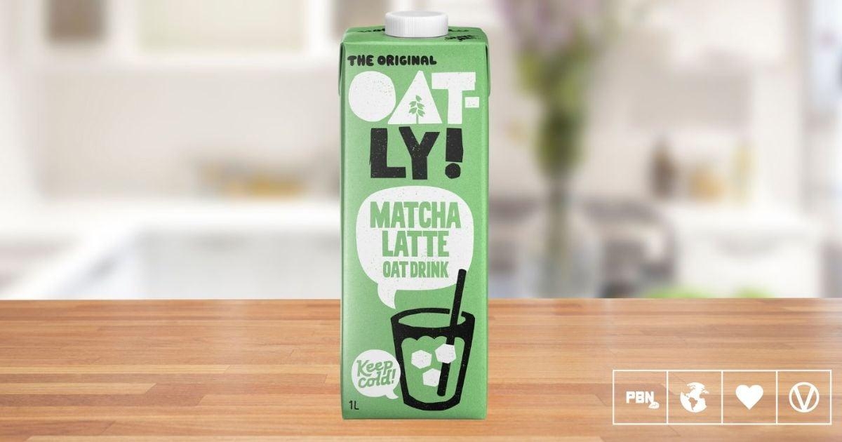 Oatly matcha