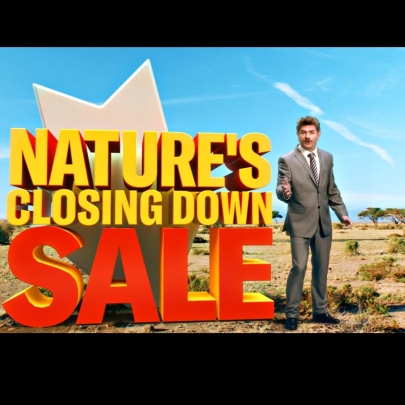 Going, going, gone: Nature's Closing Down Sale from the Born Free Foundation