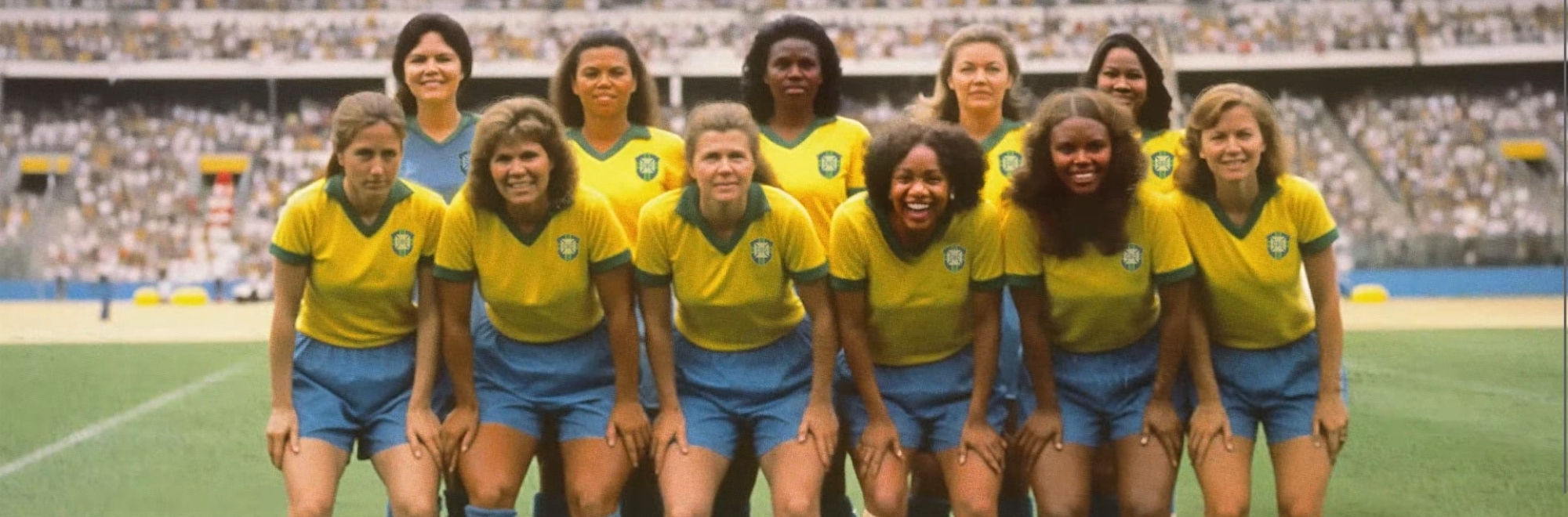 Brazilian bank uses AI to celebrate women's football as it should have been
