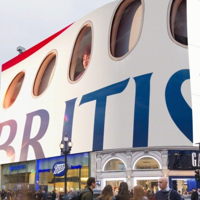 British Airways captures the wonder of flying with new outdoor series
