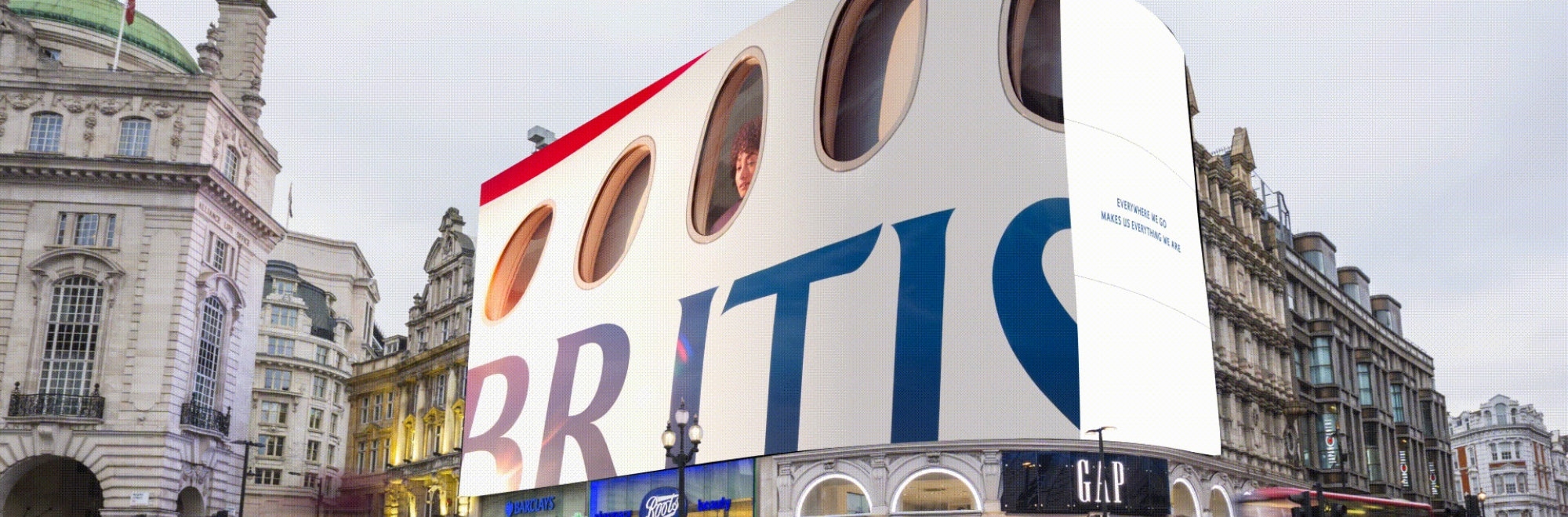 British Airways captures the wonder of flying with new outdoor series