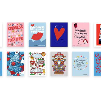 British Red Cross, Anthony Burrill and UK-based artists team up for ‘Kindness will keep us together’ campaign from VCCP
