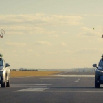 British tennis stars beat moving car tennis rally record