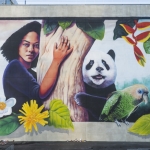 Bulleit Frontier Whiskey creates street art in New York to highlight the importance for everyone to have access to nature