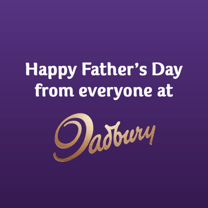Cadbury becomes Dadbury for Father's Day