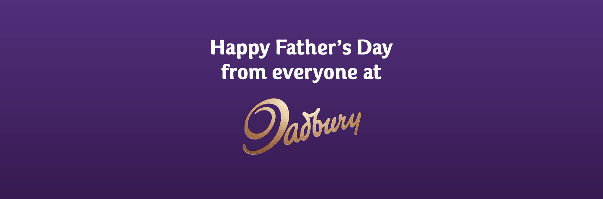 Cadbury becomes Dadbury for Father's Day