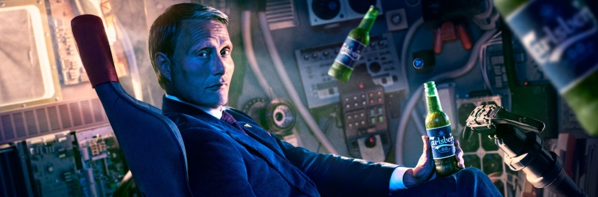 Carlsberg creates first global ad for alcohol-free beer starring actor Mads Mikkelsen