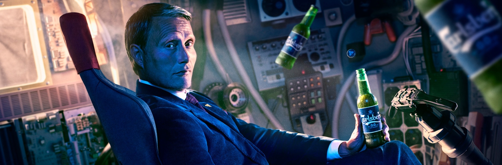 Carlsberg creates first global ad for alcohol-free beer starring actor Mads Mikkelsen