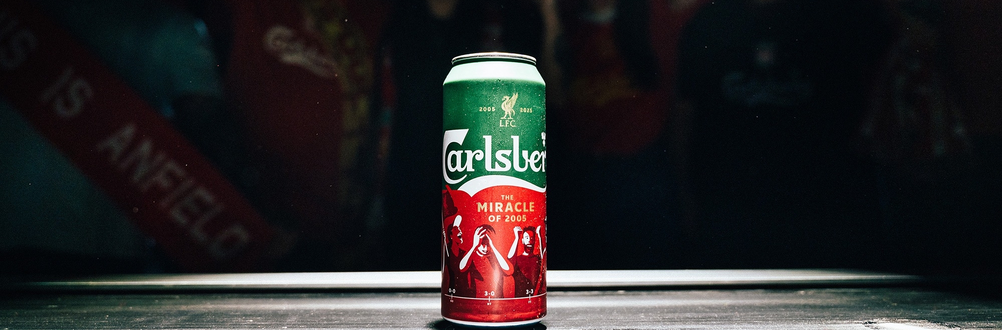 Carlsberg and Liverpool FC legends reunite in film to celebrate the Miracle Match of 2005