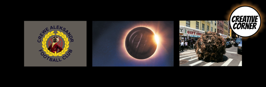 Creative Corner: Jaffa Cakes' (second) total eclipse, a giant hair ball in NYC and Crewe Aleksandr. Simples.