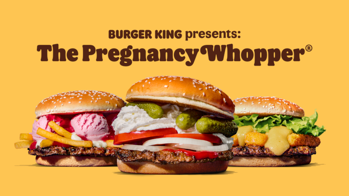 BK Pregnancy Whopper
