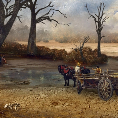 Classic paintings recreated for a world in climate crisis