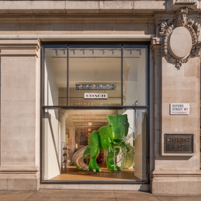 Coach unveils 'Charm Playground' at the iconic Selfridges Corner Shop