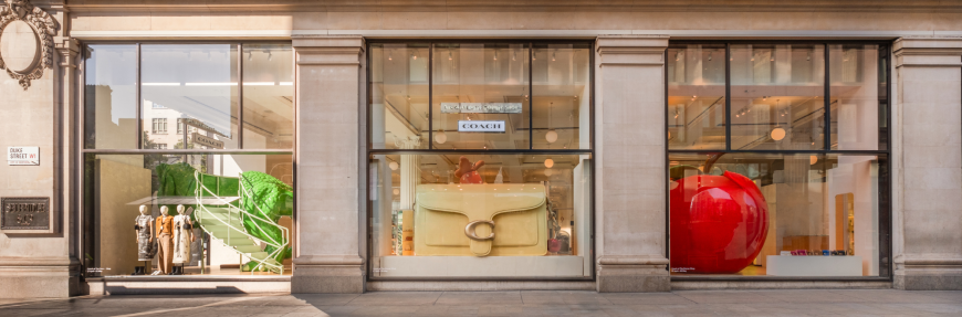 Coach unveils 'Charm Playground' at the iconic Selfridges Corner Shop