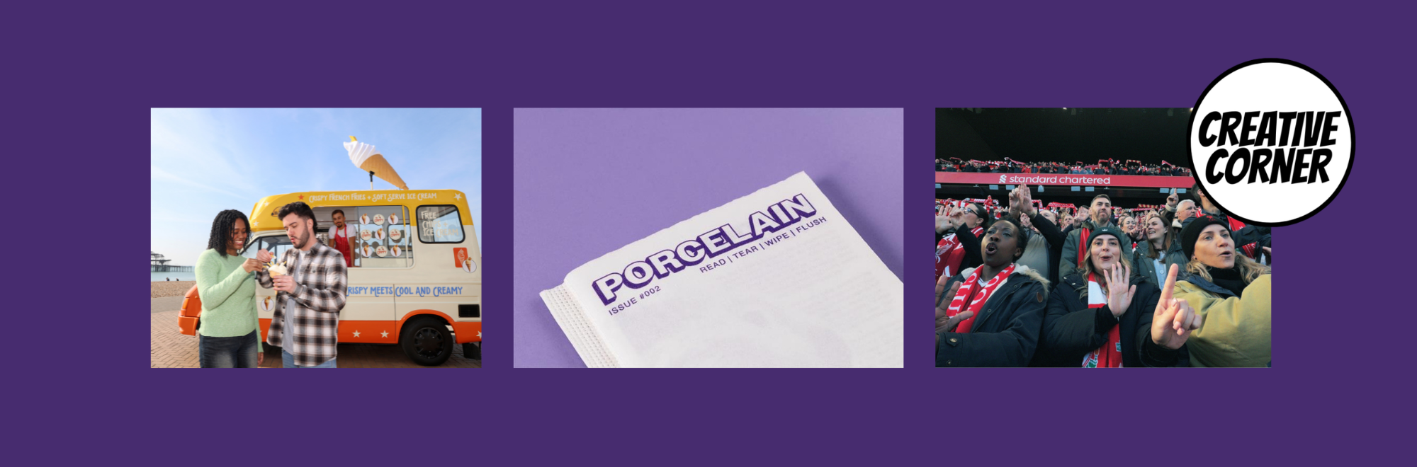 Creative Corner: McCain's Mr Chippy, Carlsberg's Signs of Unity and Cushelle creates a loo paper magazine