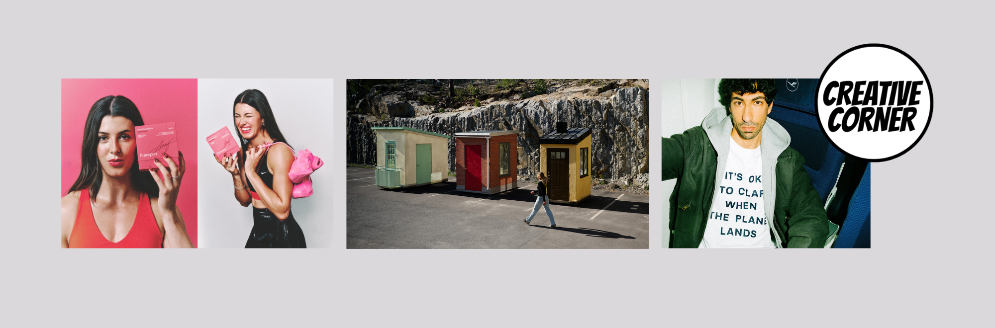 Creative Corner: Sweden's little housing crisis, Puresport's painters and Lufthansa's travel etiquette
