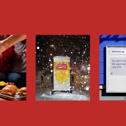 Creative Corner: AXA speaks up about financial abuse, Stella Artois lets it snow and Heinz goes big for superfans