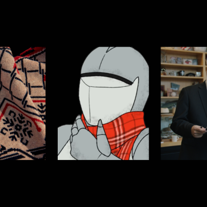 Creative Corner: Burberry's mystery animator, Columbia CEO's challenge and PETA's shocking knit