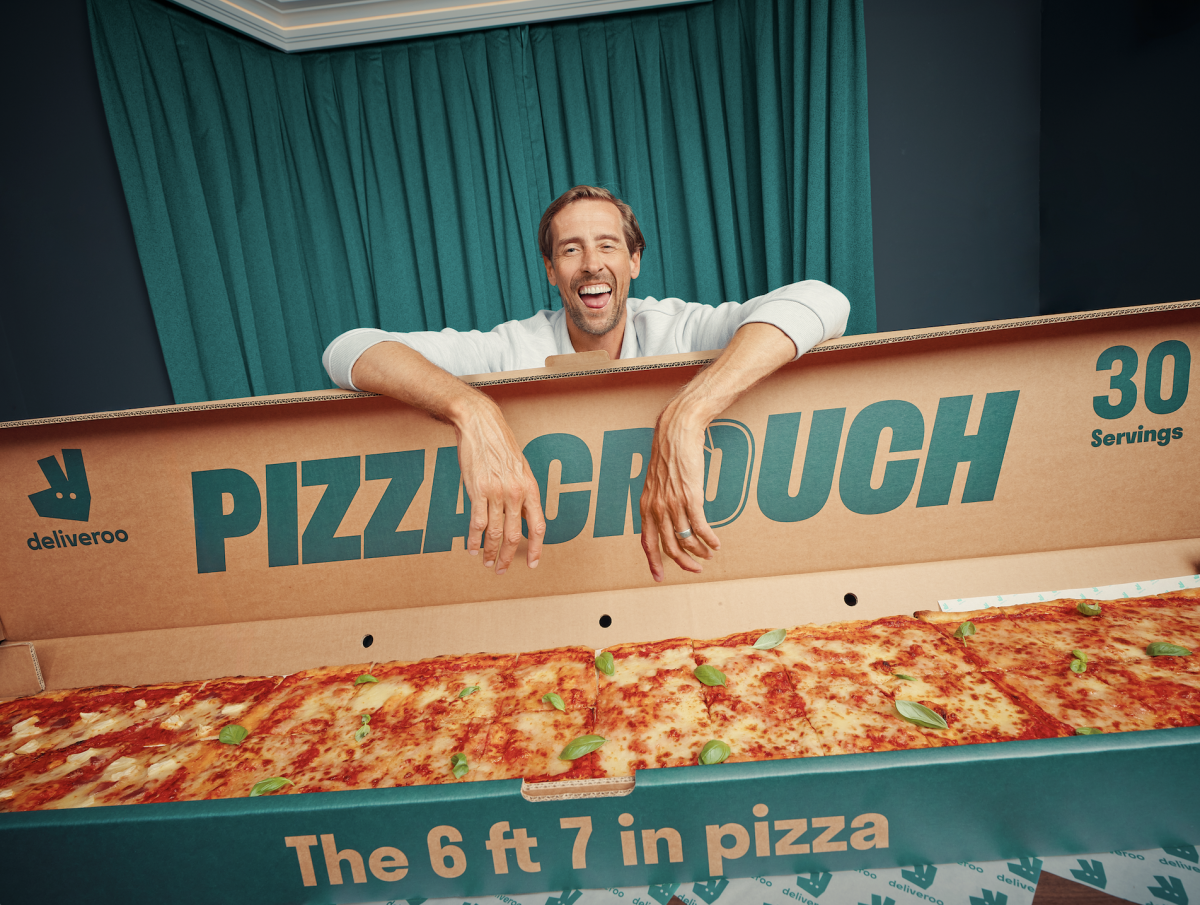 Peter Crouch Deliveroo