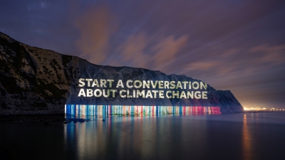 Up Next: Creative Corner: Jet-pack pizza delivery, climate change on the White Cliffs of Dover and Awful Black Mirror