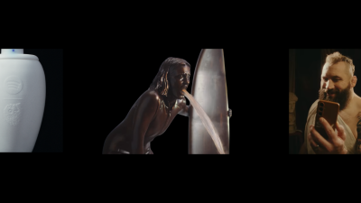 Up Next: Creative Corner: Liquid Death and Spotify's eternal playlist, Sky Mobile's 'Joemance', and Channel 4's filthy fountain