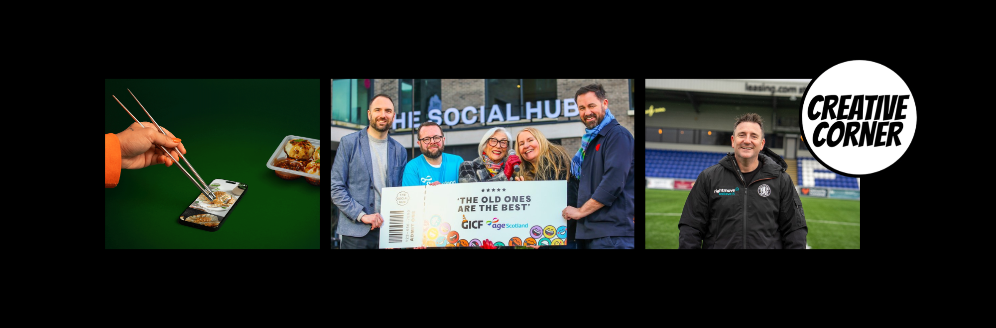 Creative Corner: Rightmove believes in Macclesfield FC, bibigo cleans up and Age Scotland makes comedy count