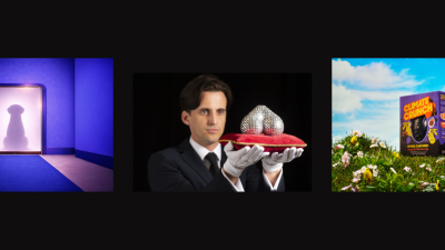 Up Next: Creative Corner: testicular cancer awareness, a petrol-flavoured Easter egg, and dogs in pods