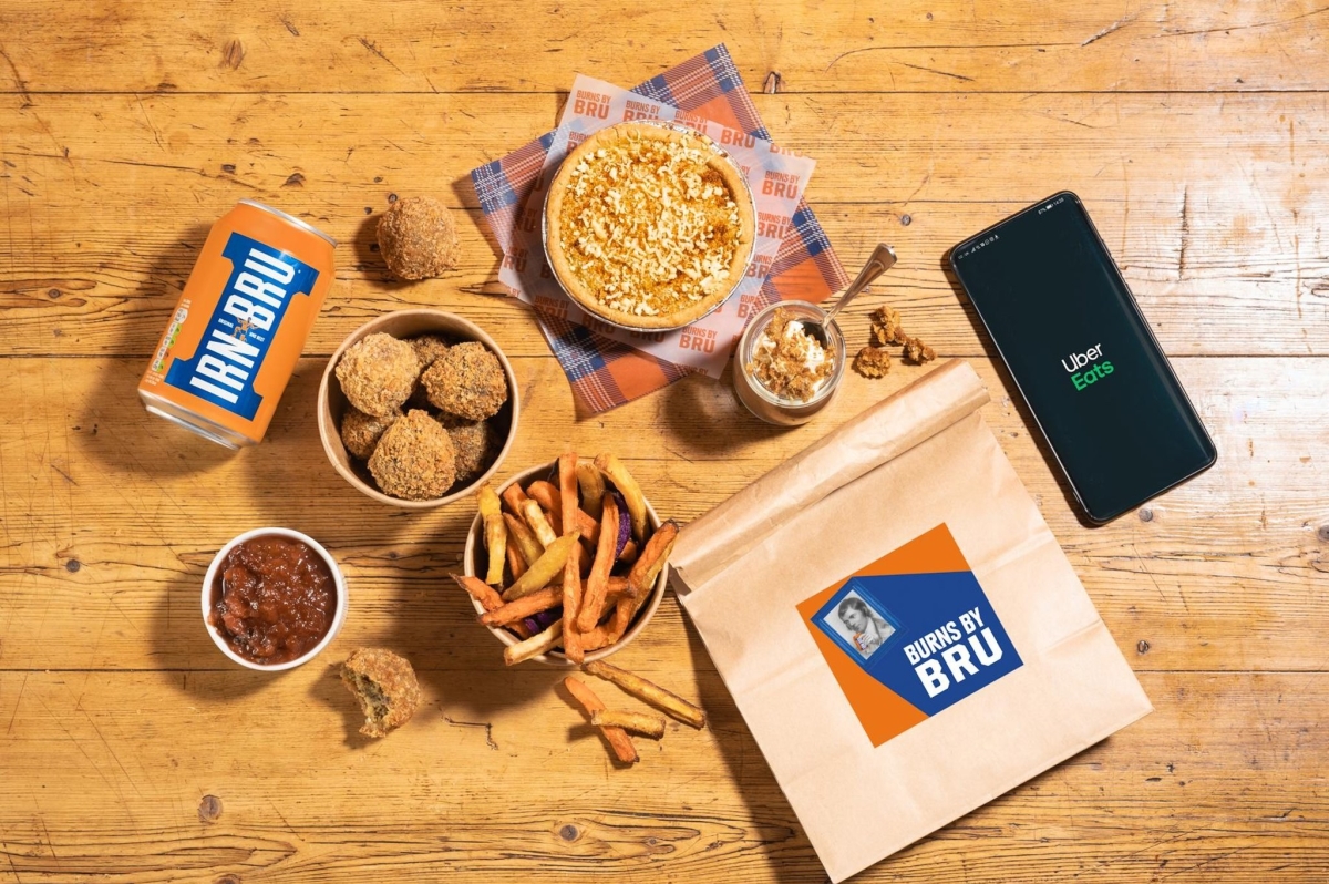 Irn bru uber eats