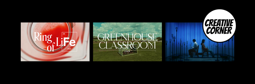 Creative Corner: UNICEF's classroom greenhouse, Ring of LiFe and couples chemistry