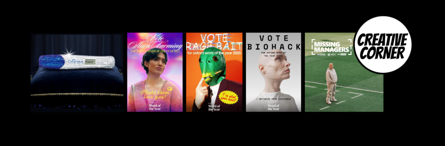 Creative Corner: Xbox's Missing Managers highlights, Word of the Year excites and Clearblue bedazzles