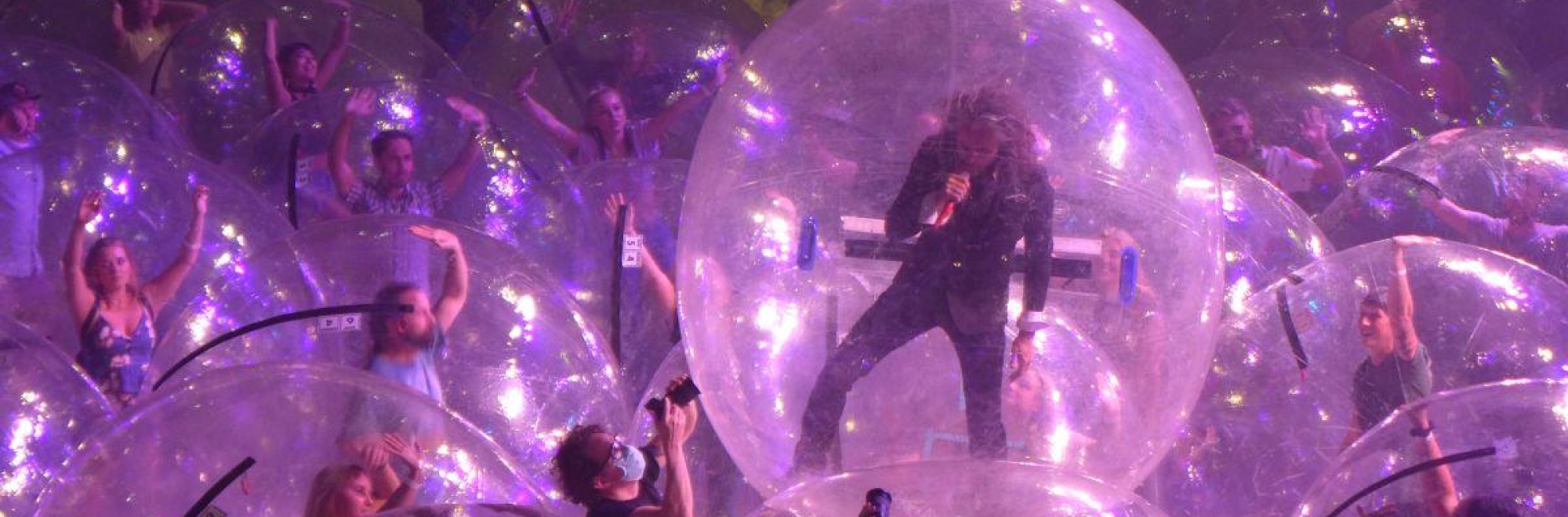 Creative Director's Cut: The Flaming Lips take 'bubbling' a step further in a Covid-secure concert