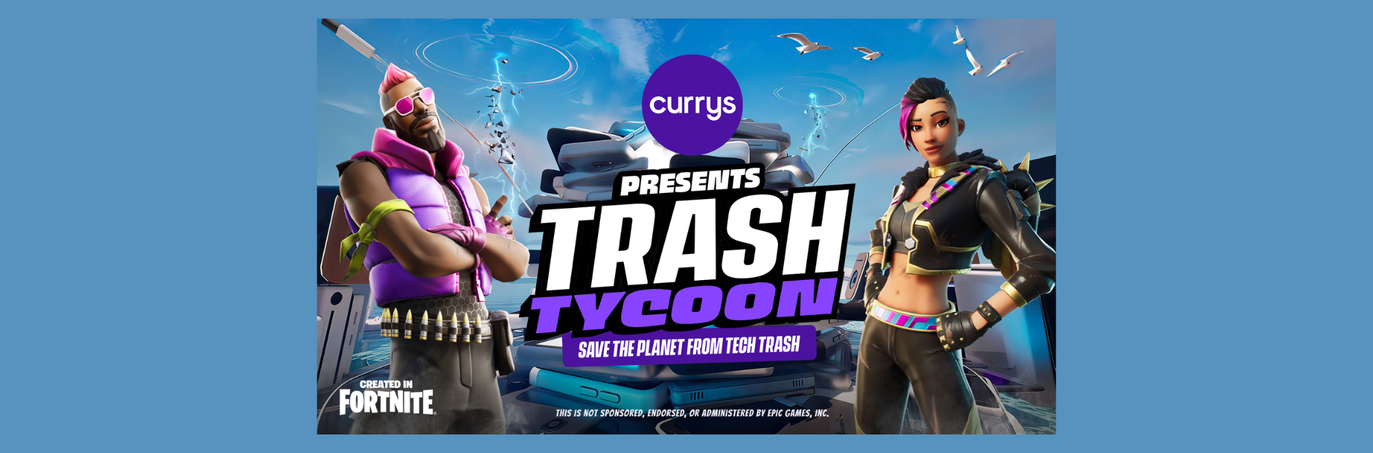 Currys join forces with Fortnite to tackle the e-waste crisis