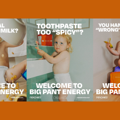 Cuteness and anarchy rules in recent campaign from nappy brand Peachies