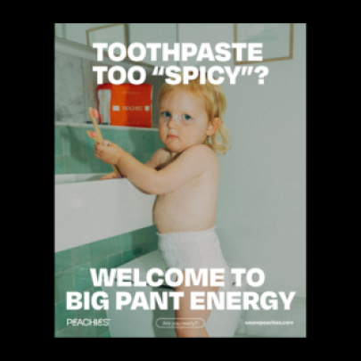 Cuteness and anarchy rules in recent campaign from nappy brand Peachies
