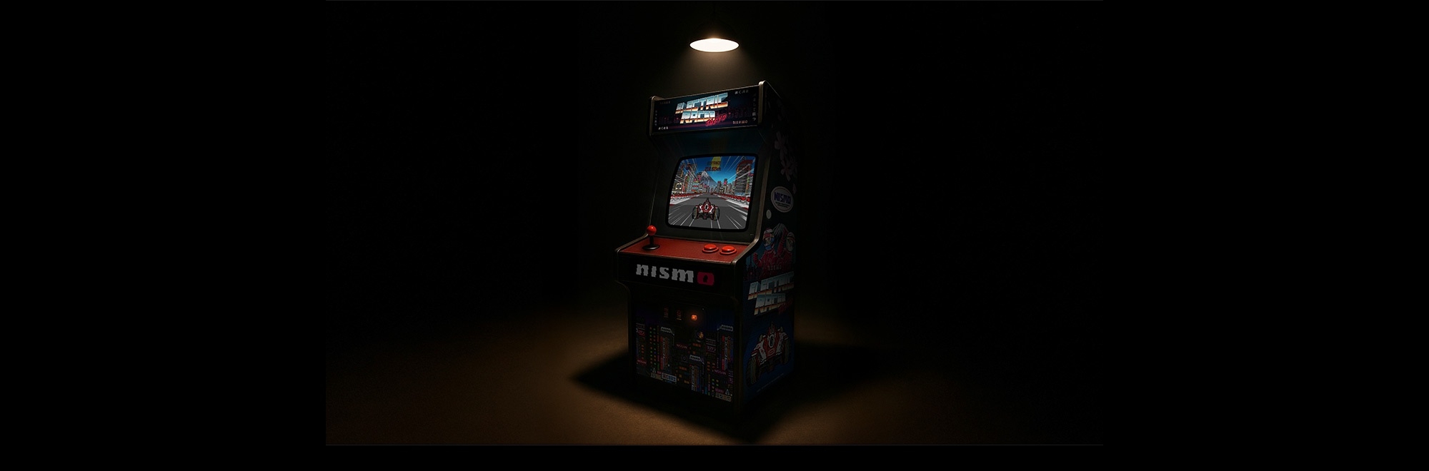 Dark Horses creates Tokyo-inspired retro 90s arcade game for Nissan Formula E team ahead of its home race in the city