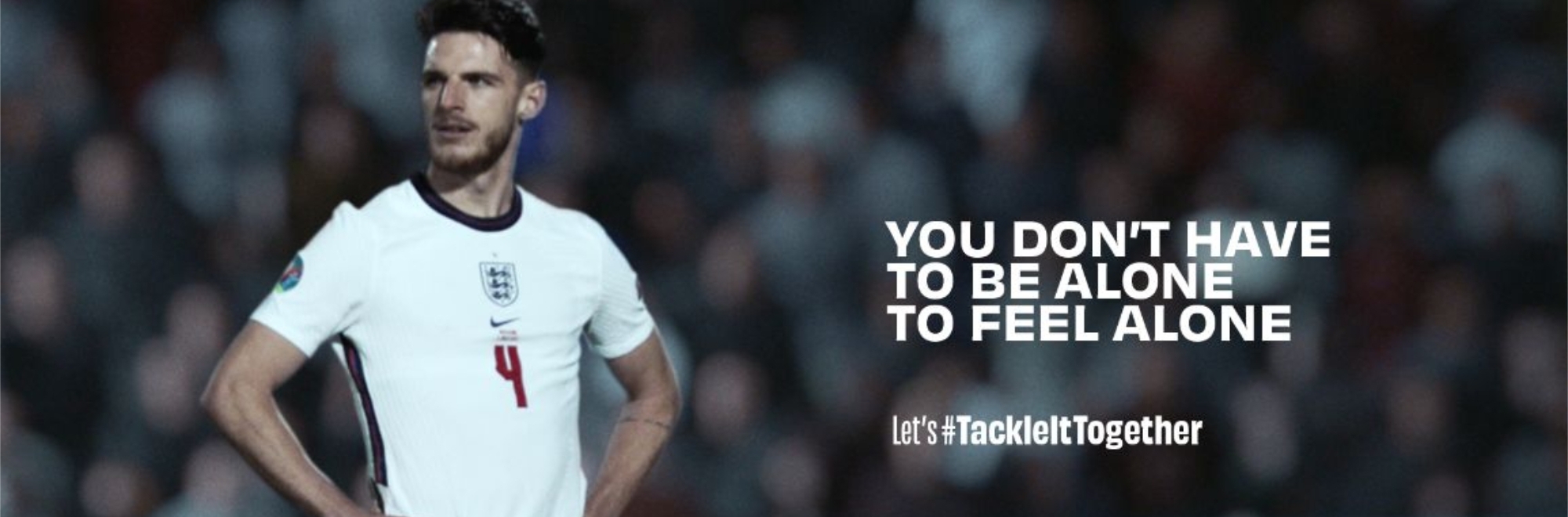 Declan Rice features in new campaign for suicide prevention charity Campaign Against Living Miserably