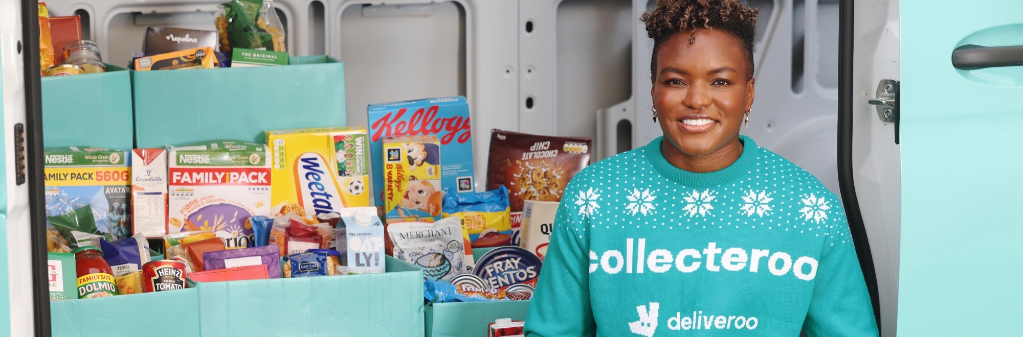 Deliveroo becomes 'Collecteroo' to help households facing hunger this Christmas